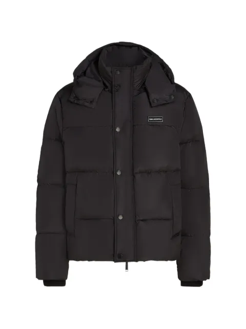 Karl Lagerfeld hooded padded jacket