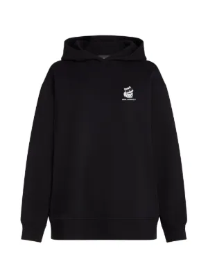 KARL LAGERFELD JEANS Sweat-Shirt à Capuche Regular Box Logo Femme