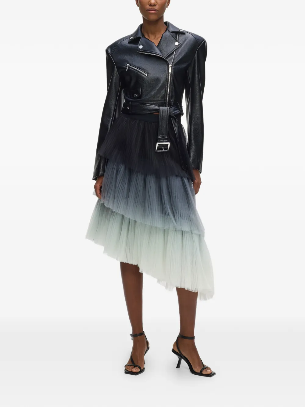 Karl Lagerfeld Gelaagde mini-rok Zwart