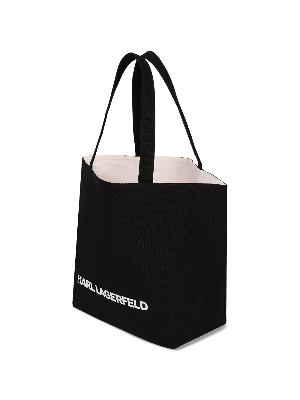 Karl Lagerfeld Ikon Choupette omkeerbare shopper Zwart