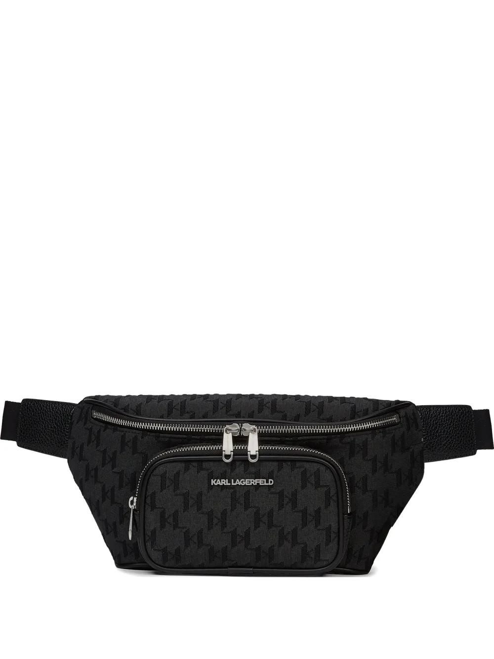 Karl Lagerfeld K/Monogram belt bag - Nero