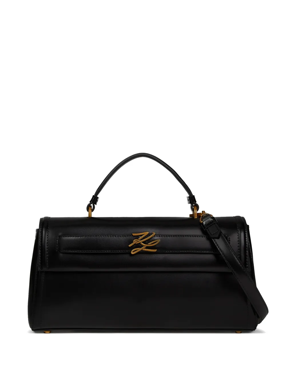 Karl Lagerfeld K/Autograph top-handle bag - Nero