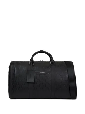 FENDI モノグラム ボストンバッグ | ブラック | FARFETCH JP