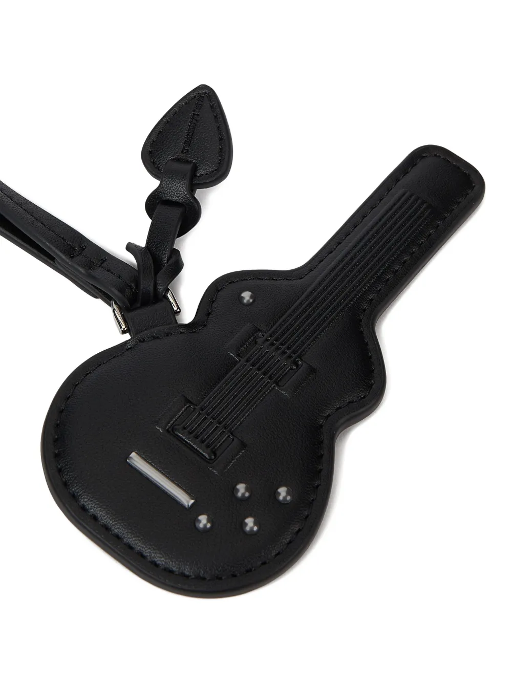 Karl Lagerfeld Ikon sleutelhanger met 3D-gitaar Zwart
