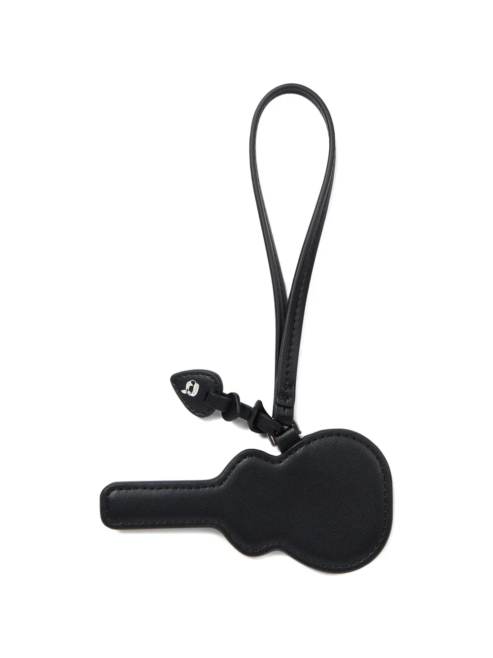 Karl Lagerfeld Ikon sleutelhanger met 3D-gitaar Zwart