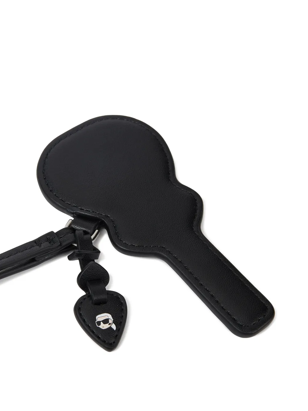 Karl Lagerfeld Ikon sleutelhanger met 3D-gitaar Zwart