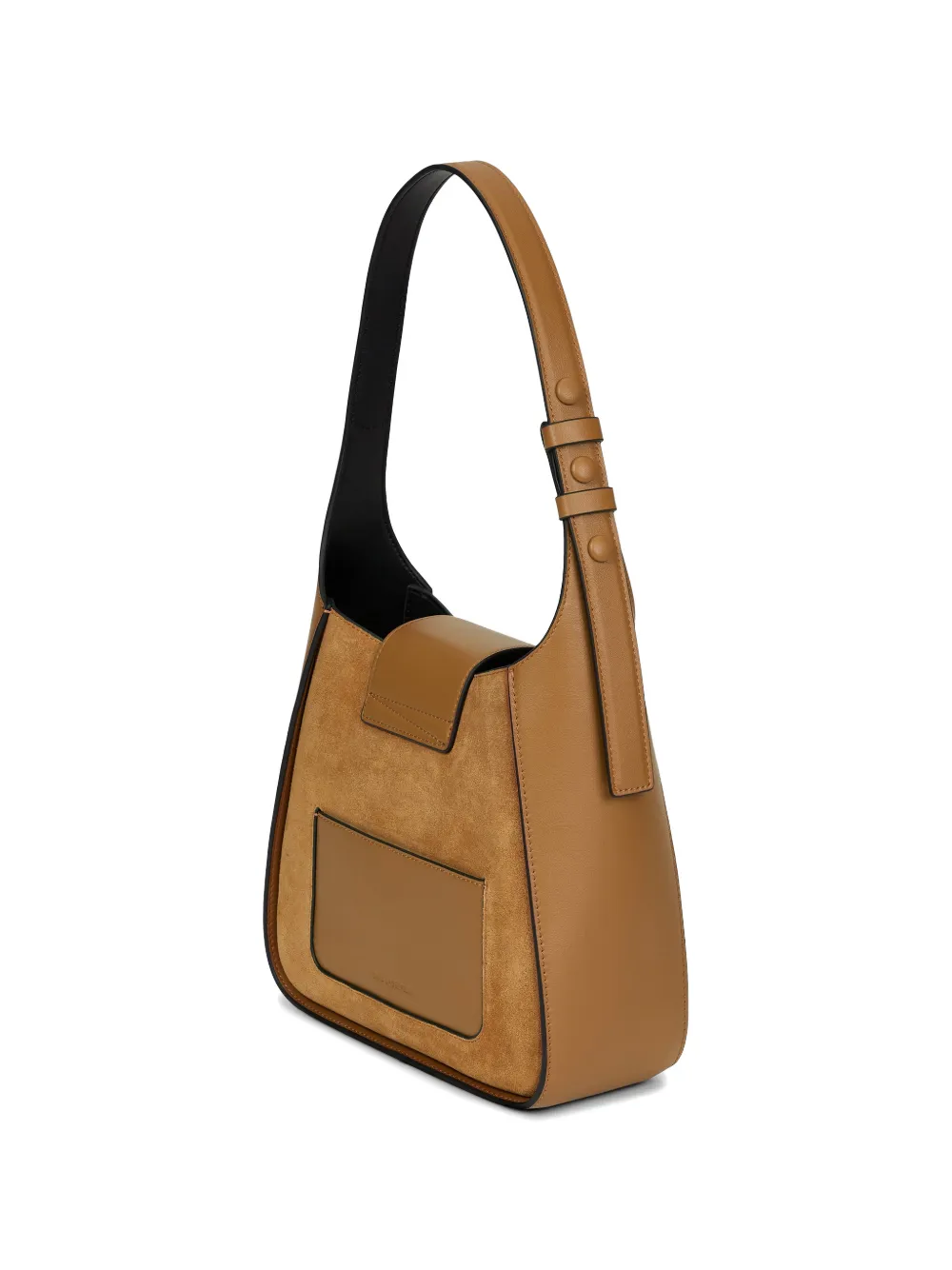 Karl Lagerfeld K Signature suède schoudertas Beige