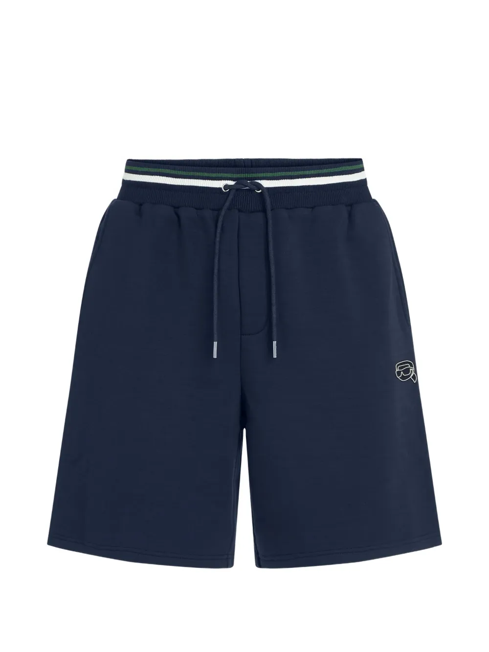 Karl Lagerfeld Ikon trainingsshorts Blauw