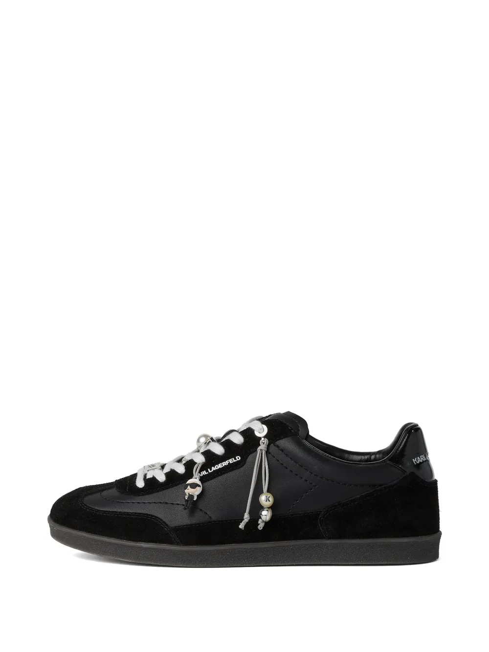 Karl Lagerfeld Kandidate sneakers verfraaid met bedel Zwart