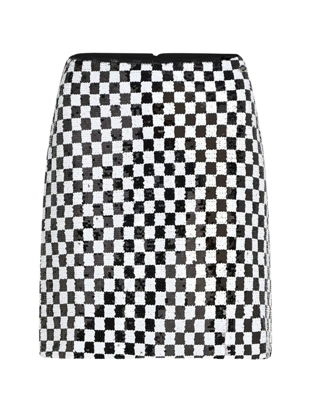 Karl Lagerfeld checkerboard sequin mini skirt