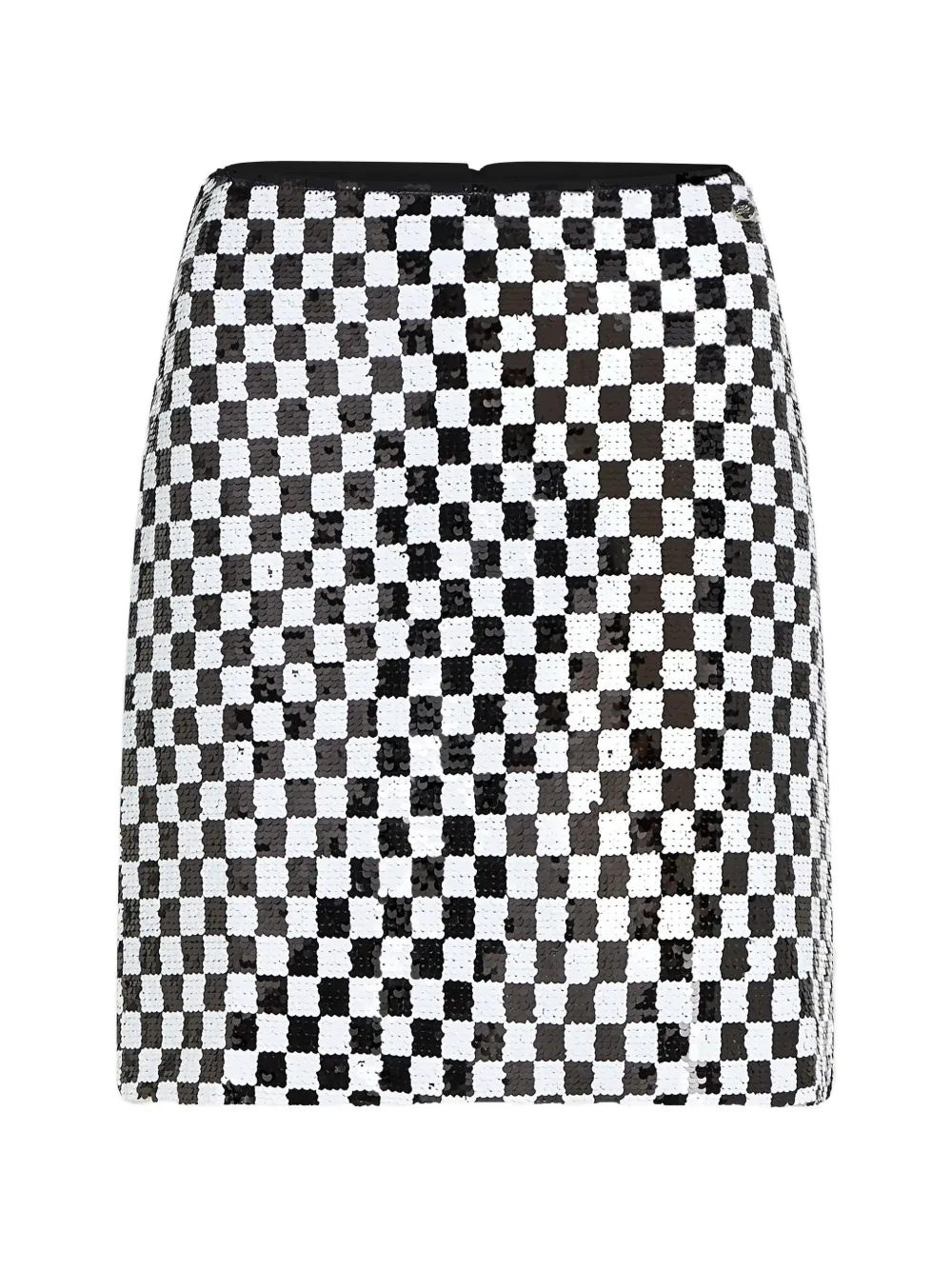 Karl Lagerfeld Geruite mini-rok Wit