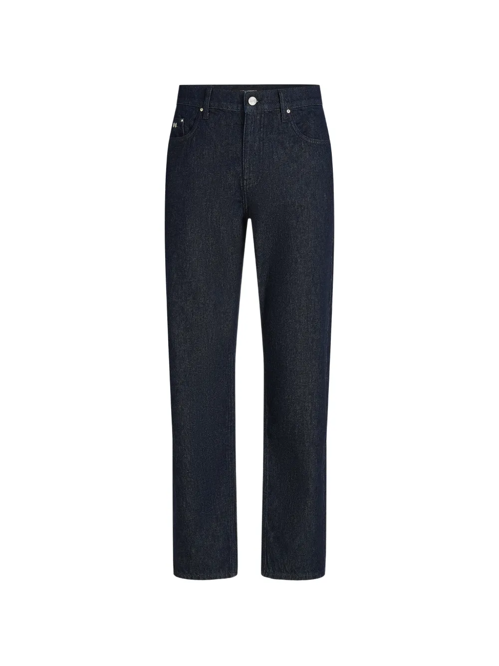 Karl Lagerfeld logo-plaque jeans - Blu