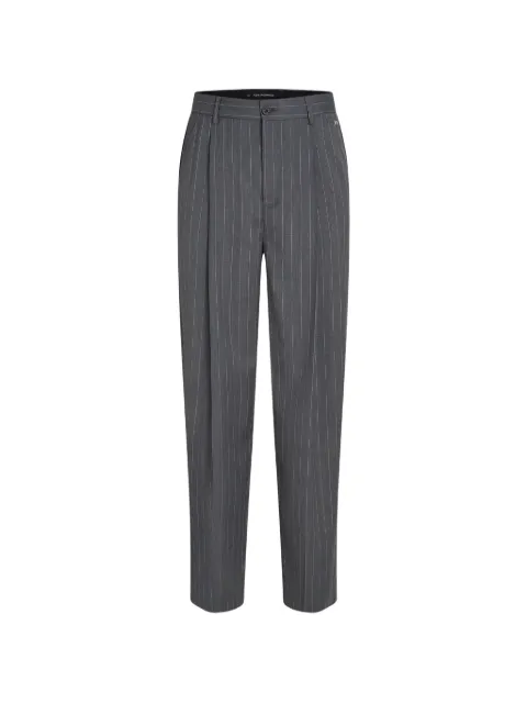 Karl Lagerfeld pinstripe pleated trousers