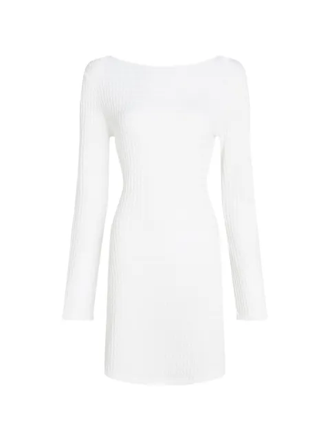 Karl Lagerfeld vestido de playa con perlas artificiales