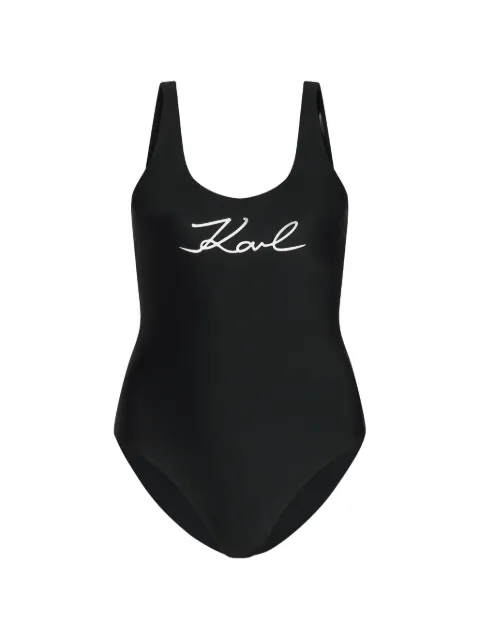 Karl Lagerfeld Signature swimsuit