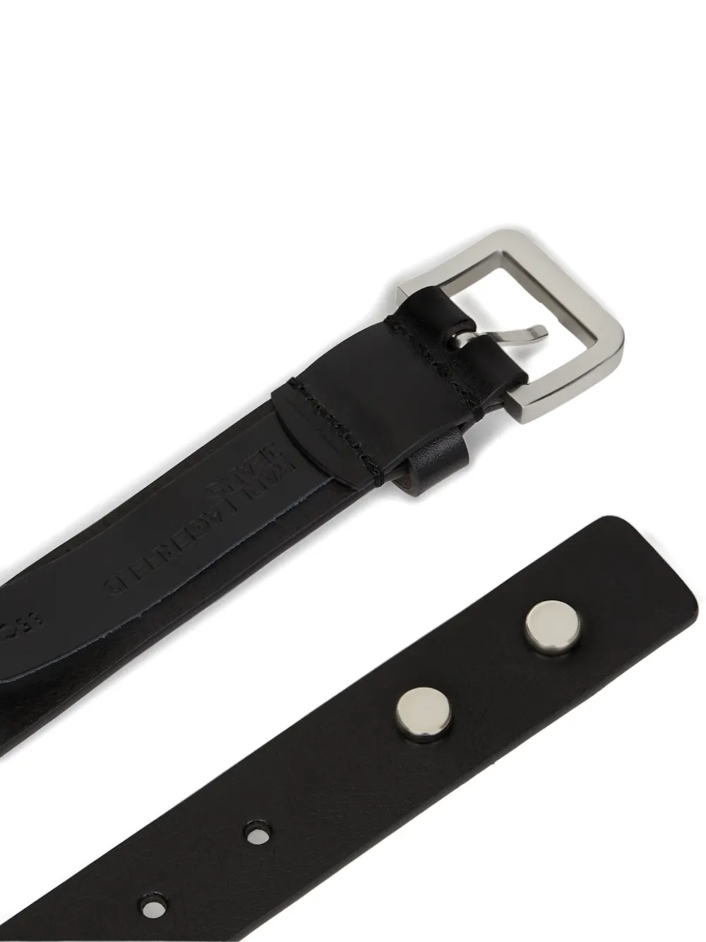 Karl Lagerfeld Jeans Riem met studs Zwart