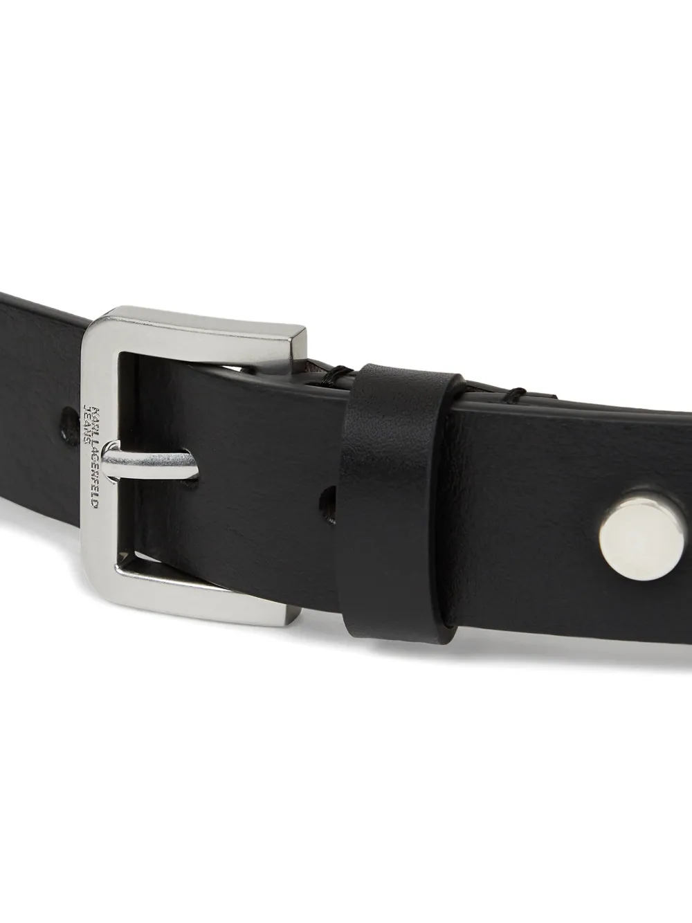 Karl Lagerfeld Jeans Riem met studs Zwart