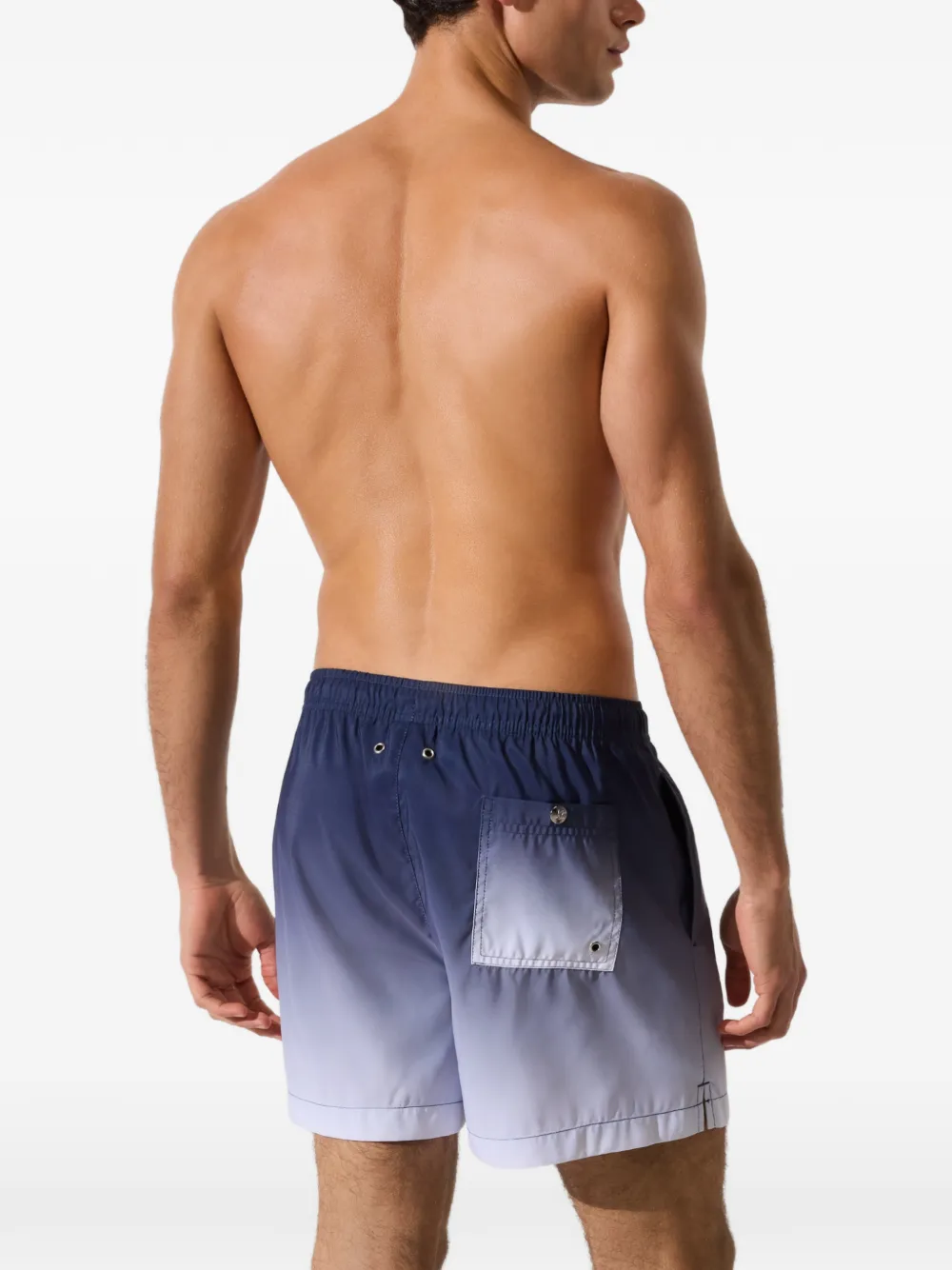 Karl Lagerfeld Boardshorts met ombré Blauw
