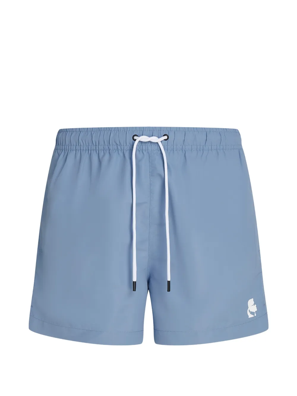 Karl Lagerfeld Kameo logo-print swim shorts - Blu