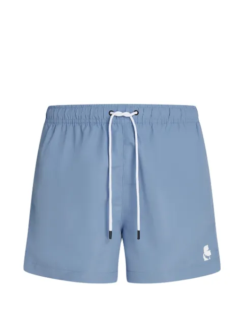Karl Lagerfeld Kameo logo-print swim shorts