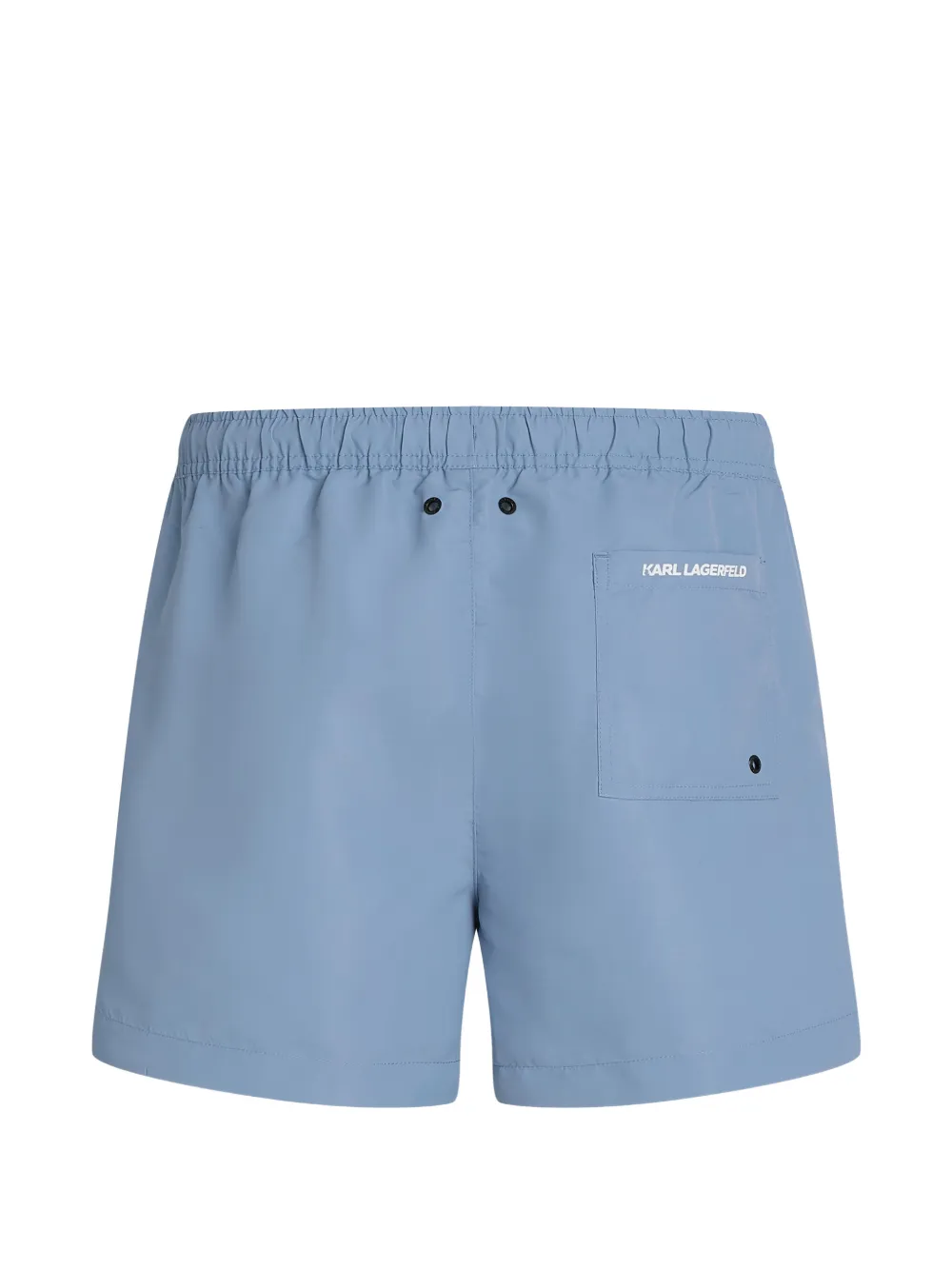Karl Lagerfeld Kameo zwembroek met logoprint Blauw