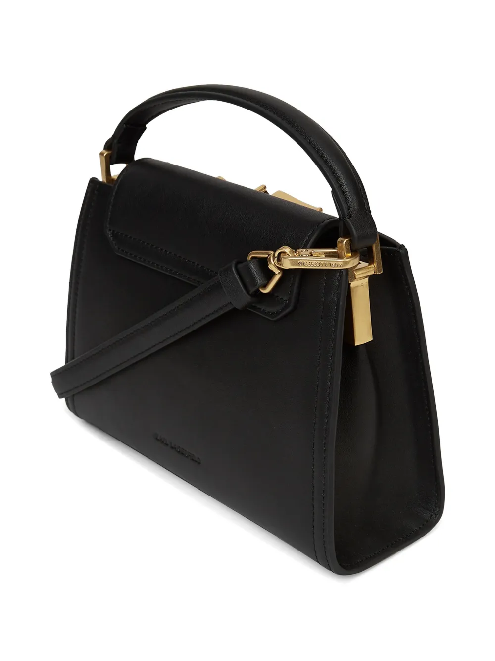Karl Lagerfeld Signature crossbodytas met handgreep Zwart