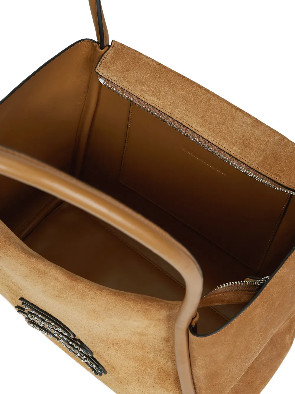 Karl Lagerfeld K Autograph shopper met patch Beige