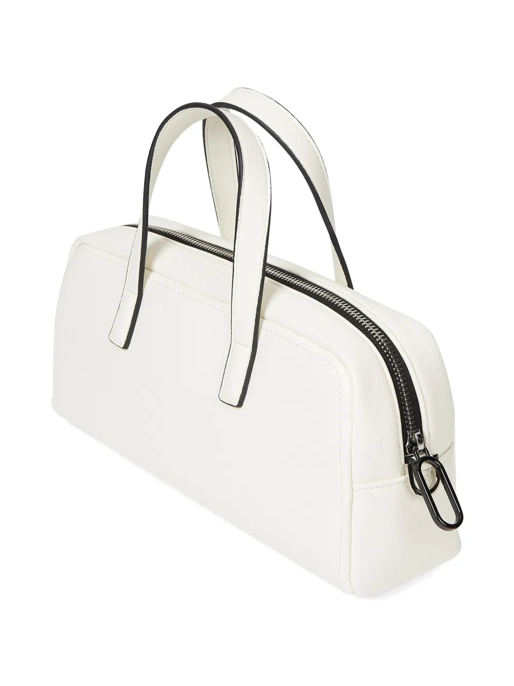 Karl Lagerfeld Jeans Bowlingtas met logopatch Beige