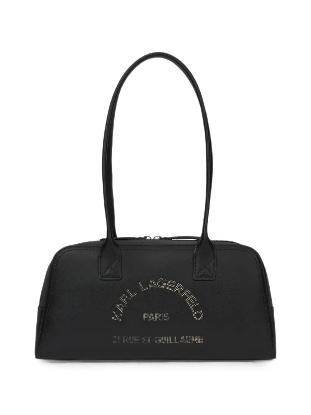 Karl Lagerfeld K/Daily perforated shoulder bag - Schwarz