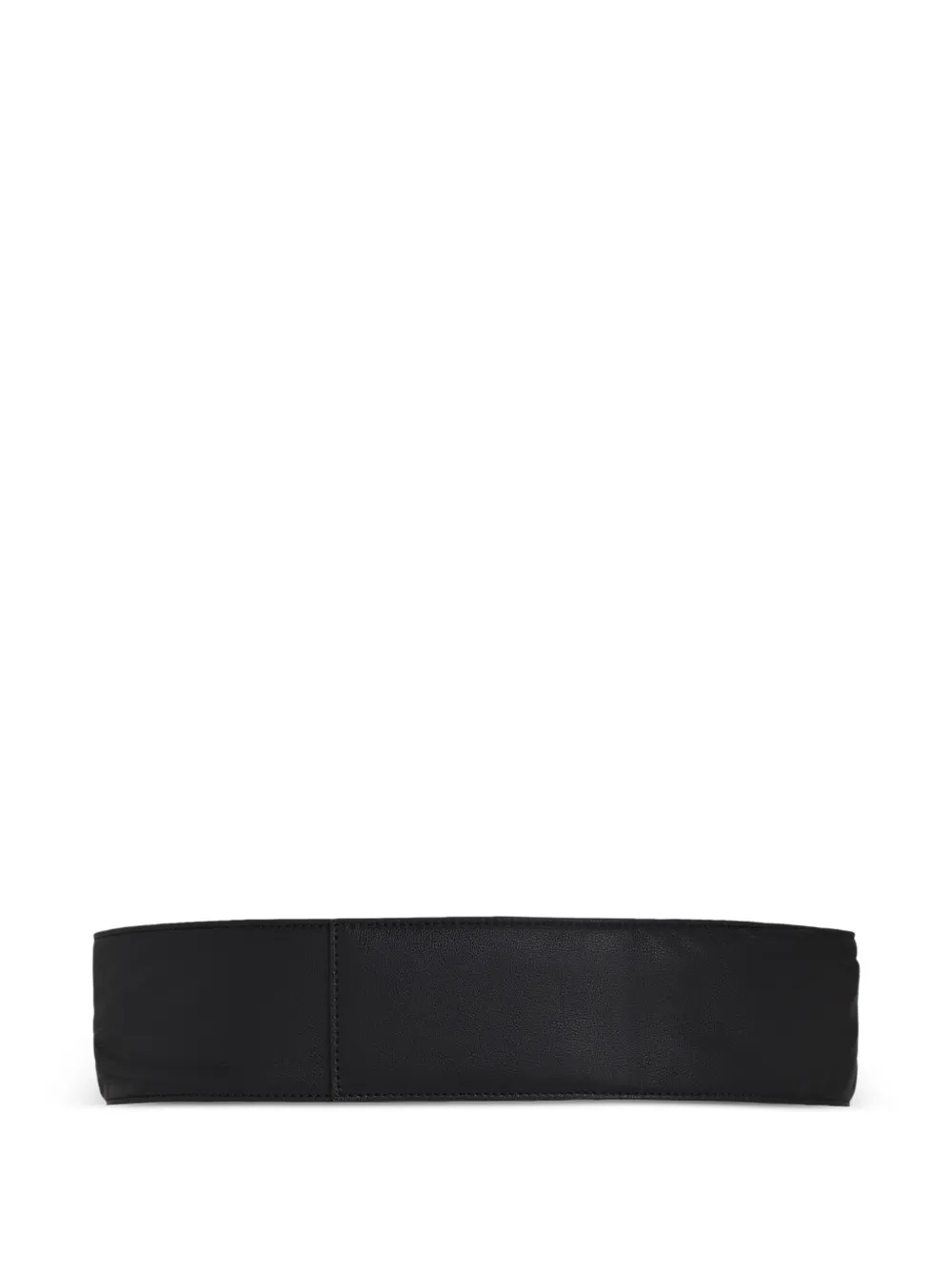 Karl Lagerfeld Signature riem met strik Zwart