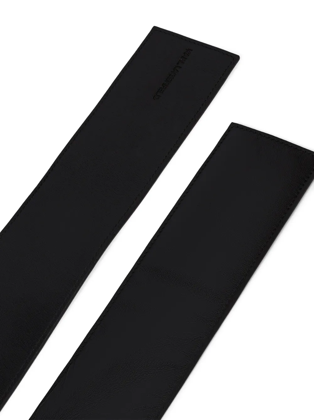 Karl Lagerfeld Signature riem met strik Zwart