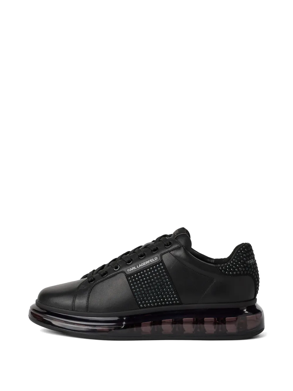 Karl Lagerfeld Kapri Kushion sneakers met kristallen Zwart
