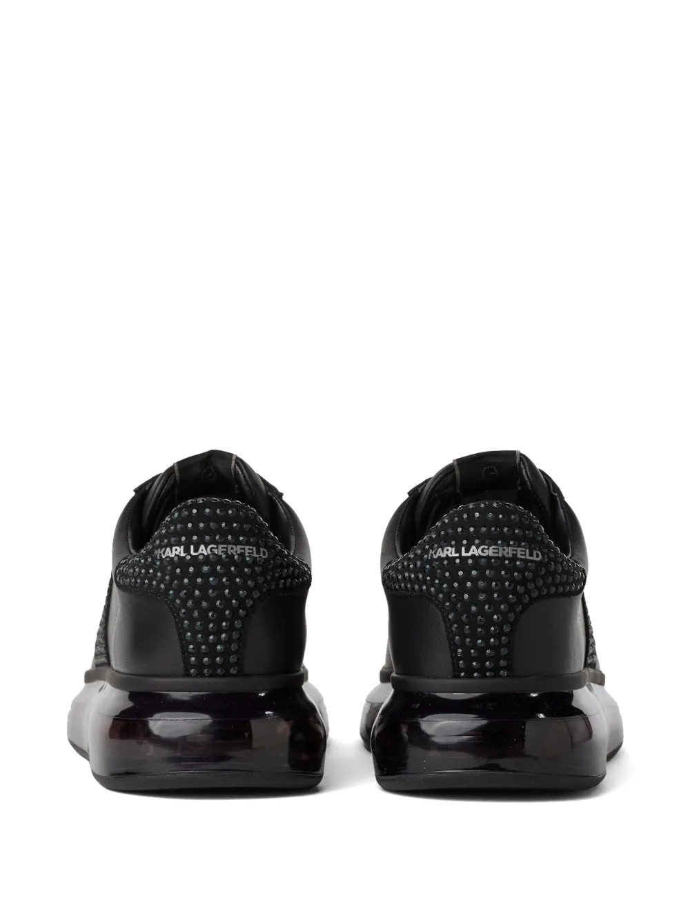 Karl Lagerfeld Kapri Kushion sneakers met kristallen Zwart