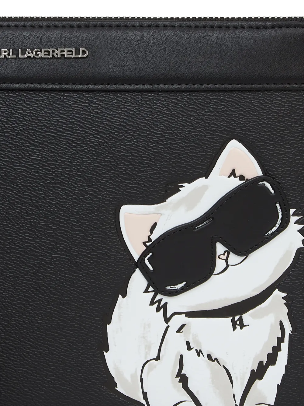 Karl Lagerfeld Ikon Choupette buidel Zwart