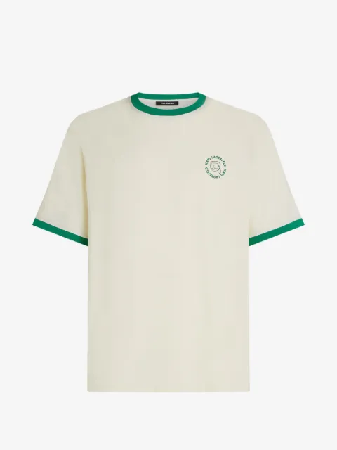 Karl Lagerfeld Ikon circle logo T-shirt