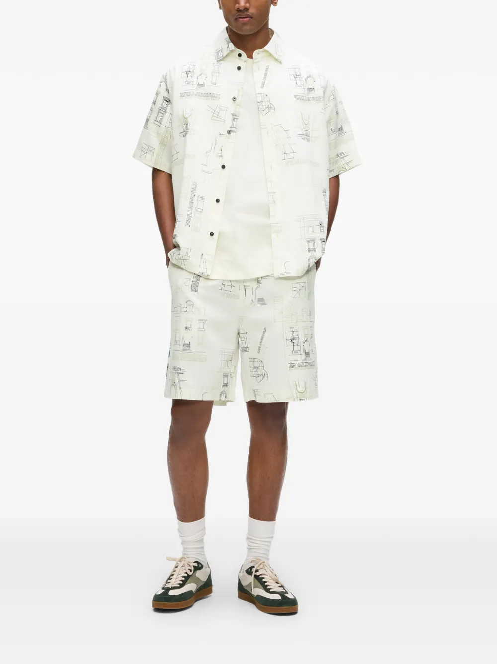 Karl Lagerfeld Rue St-Guillaume shorts Beige