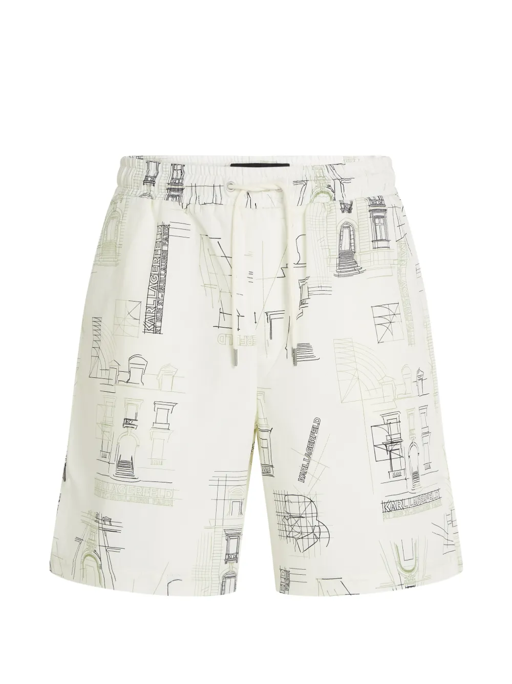 Karl Lagerfeld Rue St-Guillaume Badeshorts - Nude