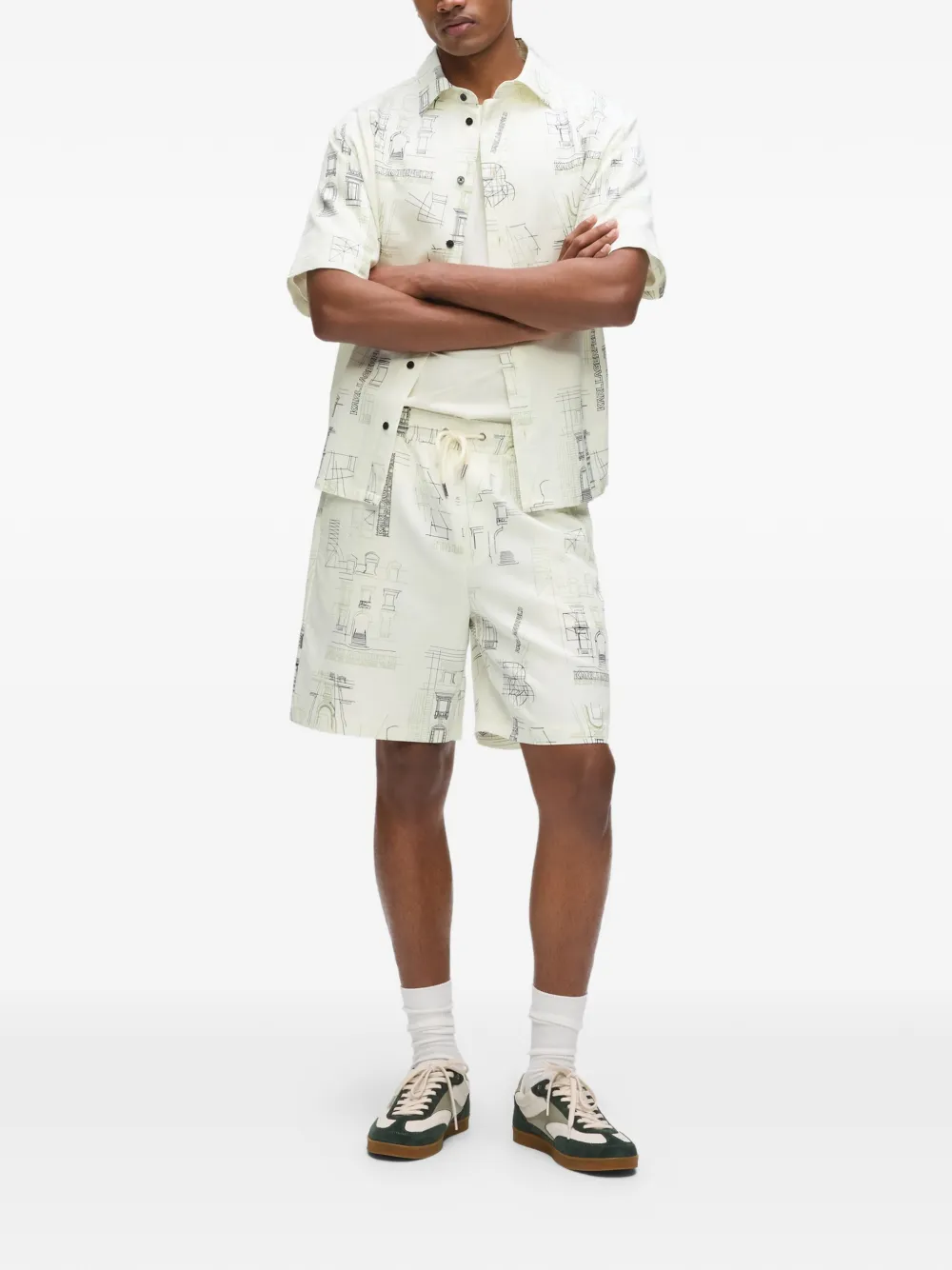 Karl Lagerfeld Rue St-Guillaume shorts Beige