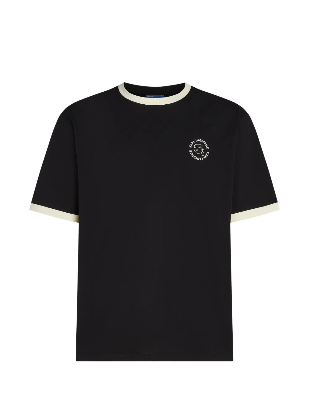 Karl Lagerfeld T-shirt con logo - Nero