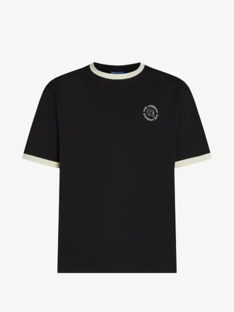 Karl Lagerfeld Ikon circle logo T-shirt