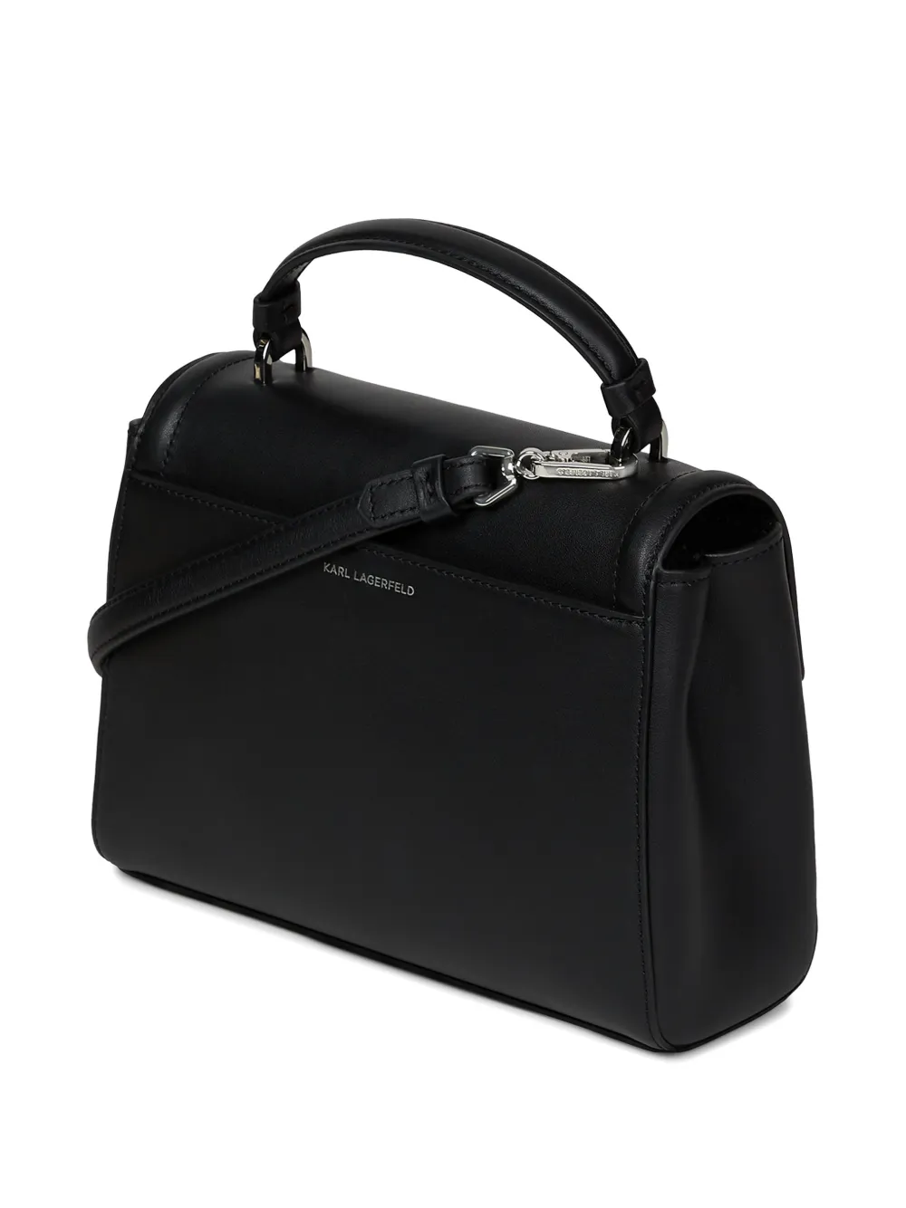 Karl Lagerfeld K Autograph tas met handvat en strik Zwart