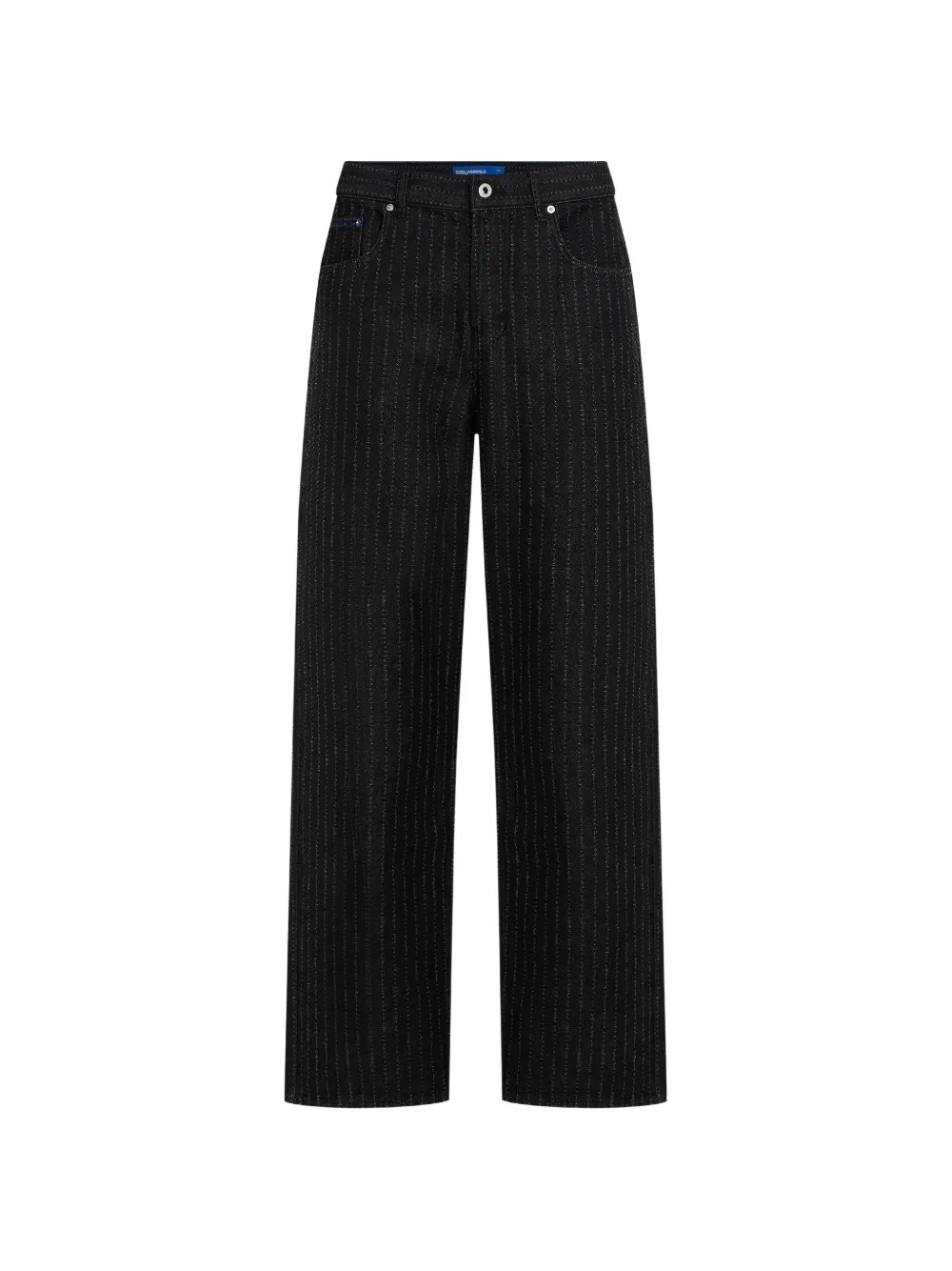 Karl Lagerfeld Jeans pinstripe jeans - Nero