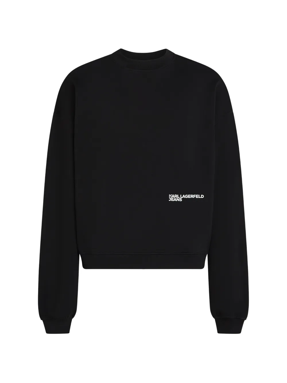 Karl Lagerfeld Jeans logo-print sweatshirt - Nero