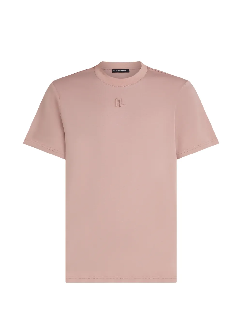 Karl Lagerfeld T-shirt con logo - Rosa