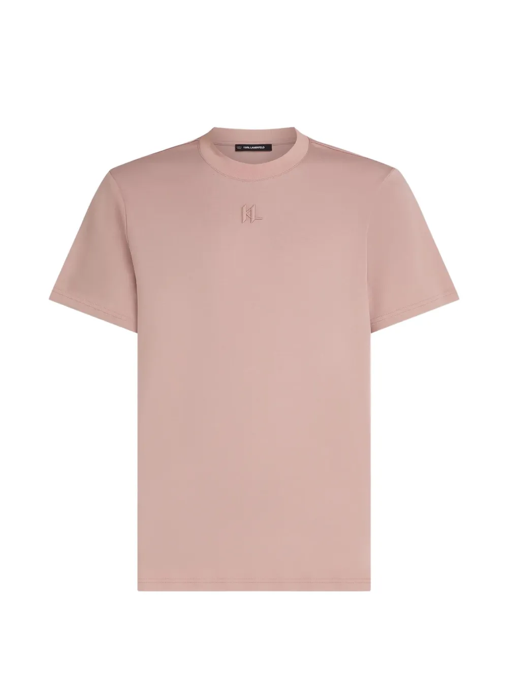 Karl Lagerfeld T-shirt con logo - Rosa
