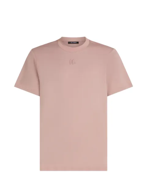Karl Lagerfeld playera con logo bordado