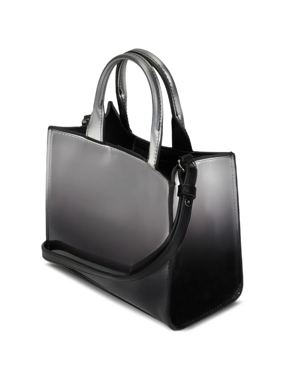 Karl Lagerfeld Rue St-Guillaume shopper met ombré-effect Zwart