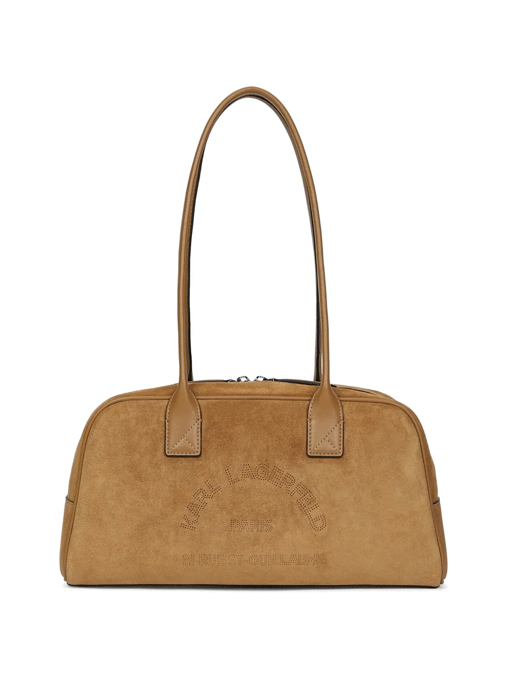 Karl Lagerfeld K/Daily suede shoulder bag - Toni neutri