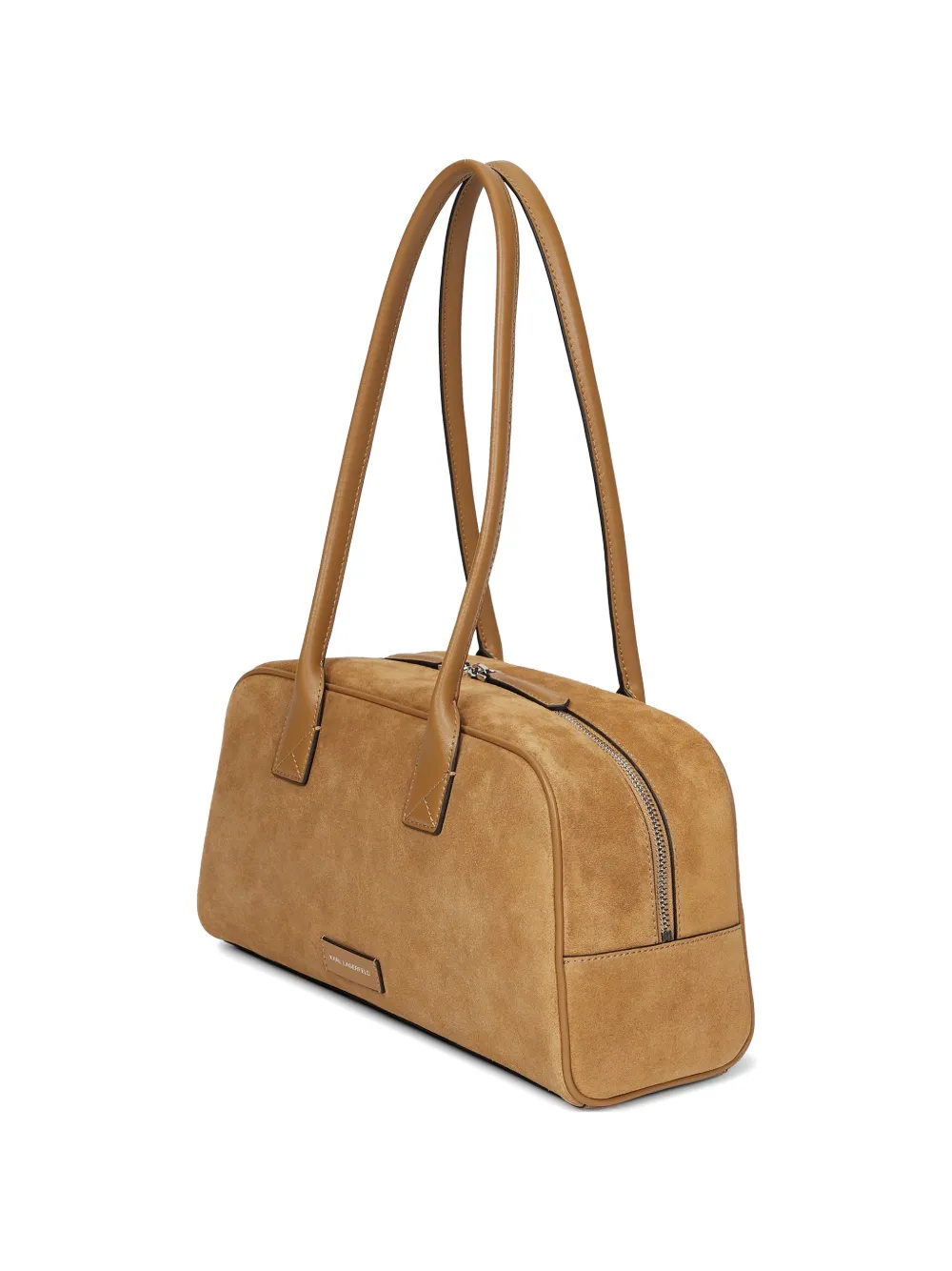 Karl Lagerfeld K Daily suède schoudertas Beige