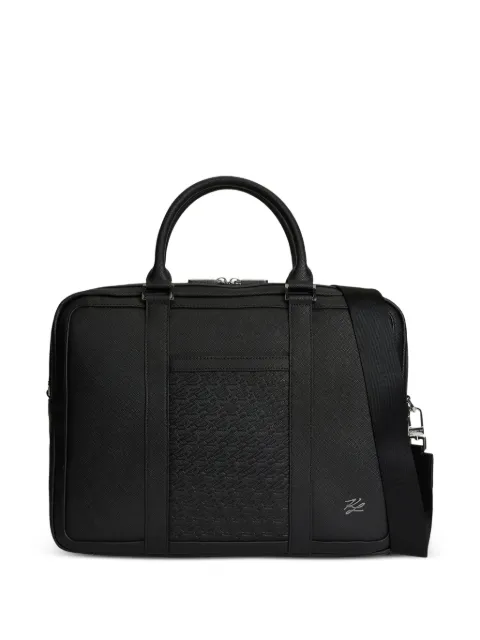 Karl Lagerfeld K/Autograph panelled briefcase